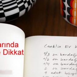 Tarif Kitaplarında Nelere Dikkat Edilir?